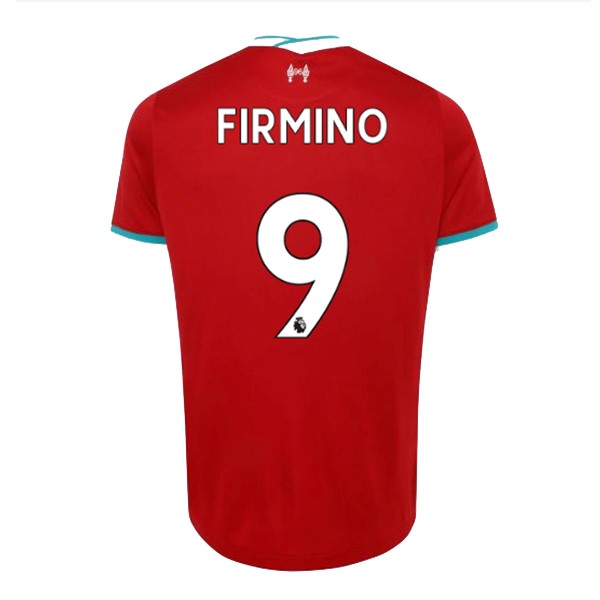 Maillot Football Liverpool NO.9 Firmino Domicile 2020-21 Rouge